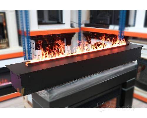 3D электроочаг Real Flame Line-S 150 3D Matte Black в Тольятти