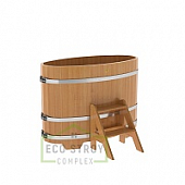 Купель овальная из дуба BentWood 0,69х1,31